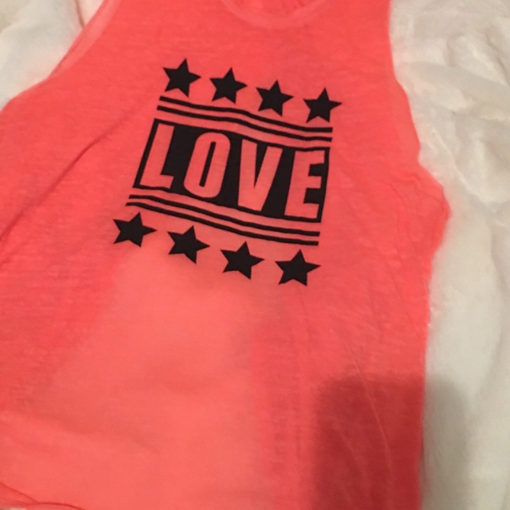Sheer split back Tank